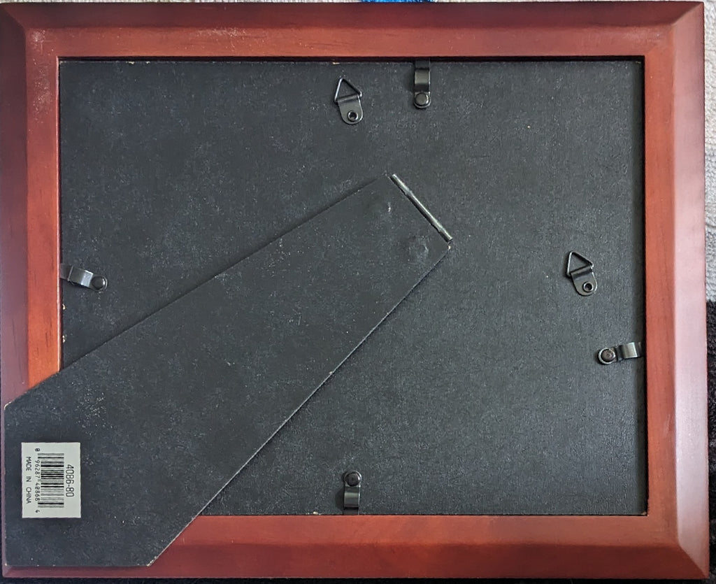 Framed Giclee 8x10 on Fine Art 
Single Weight Matboard