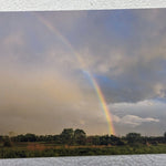 Rainbow postcard