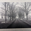 Black and white postcard