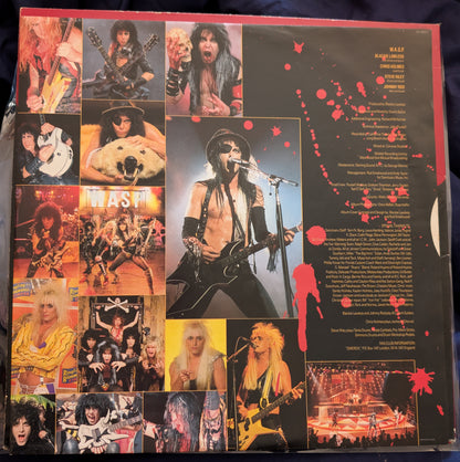 WASP Live in the Raw LP Record