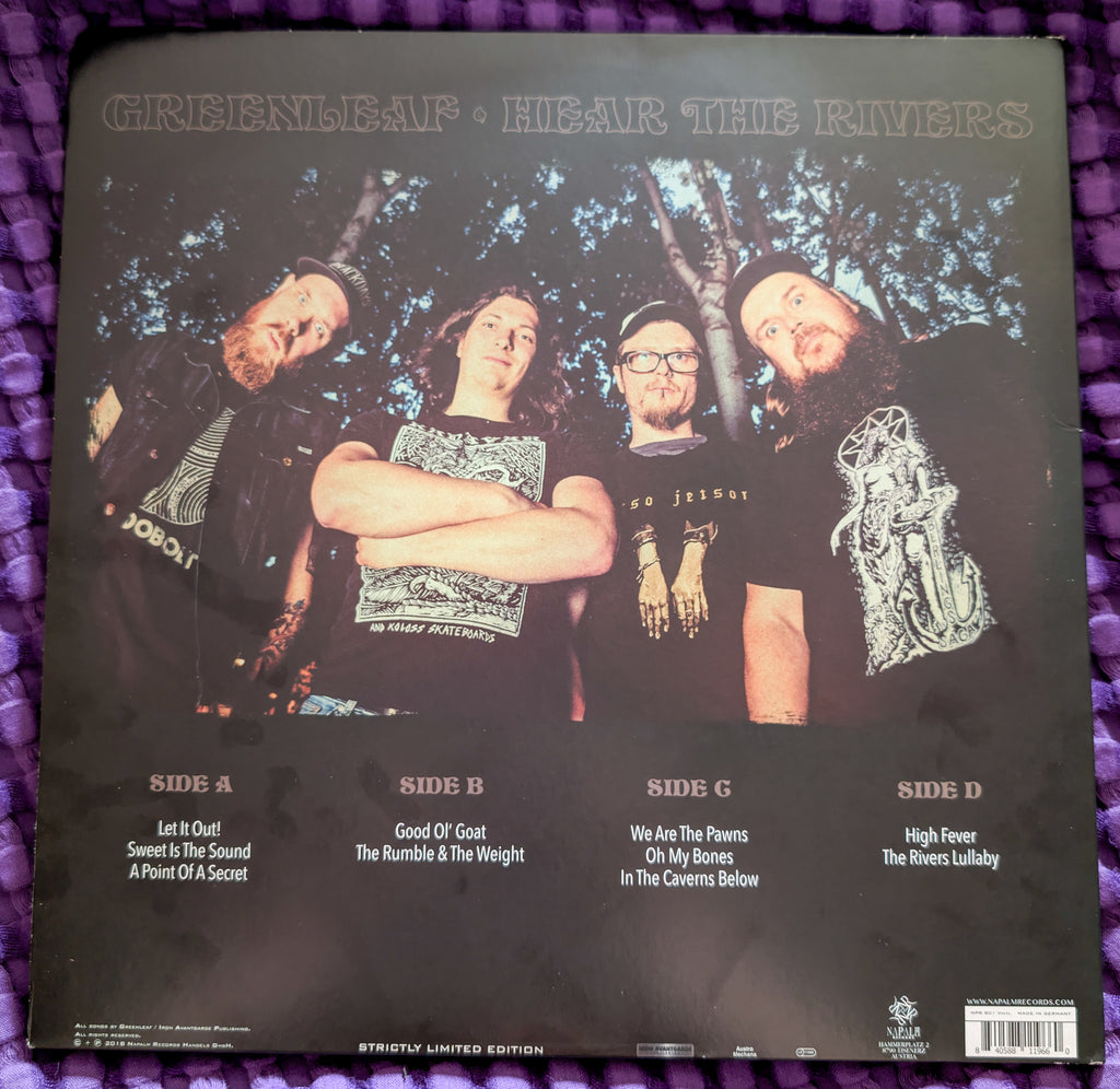 Greenleaf- Hear the Rivers vinyl lp