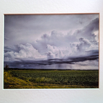 Landscape photograph shelf cloud