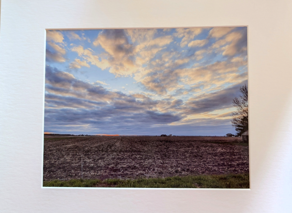 Landscape photograph Illinois countryside