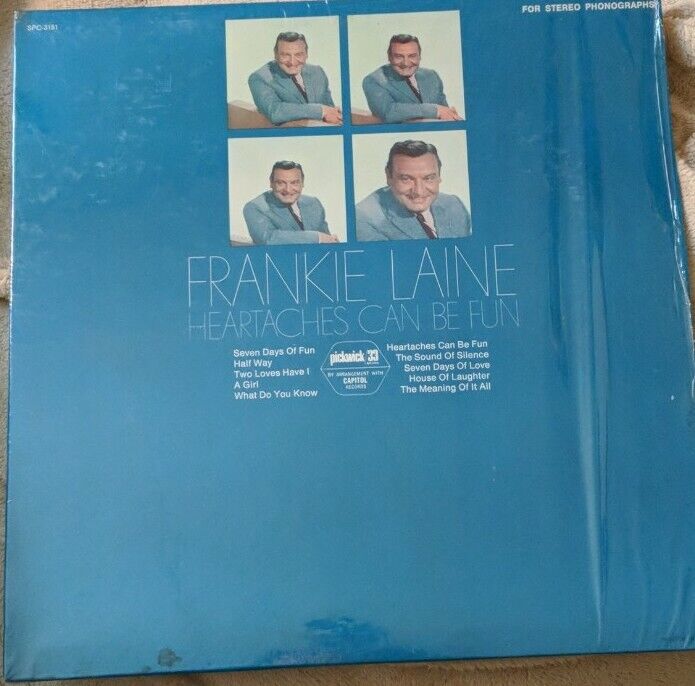 Frankie Laine Heartaches Can Be Fun