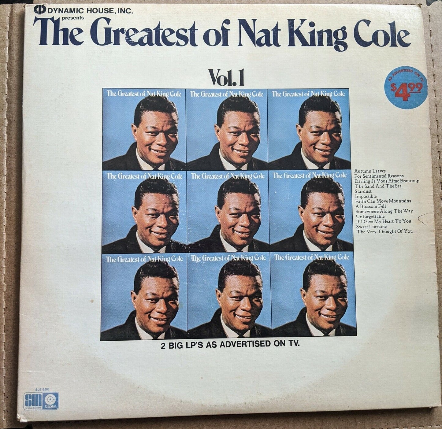 The Greatest of Nat King Cole Volume one and two