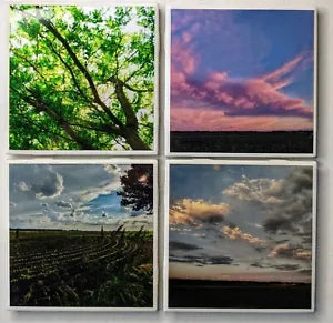 Set Of 4 Photo Coasters